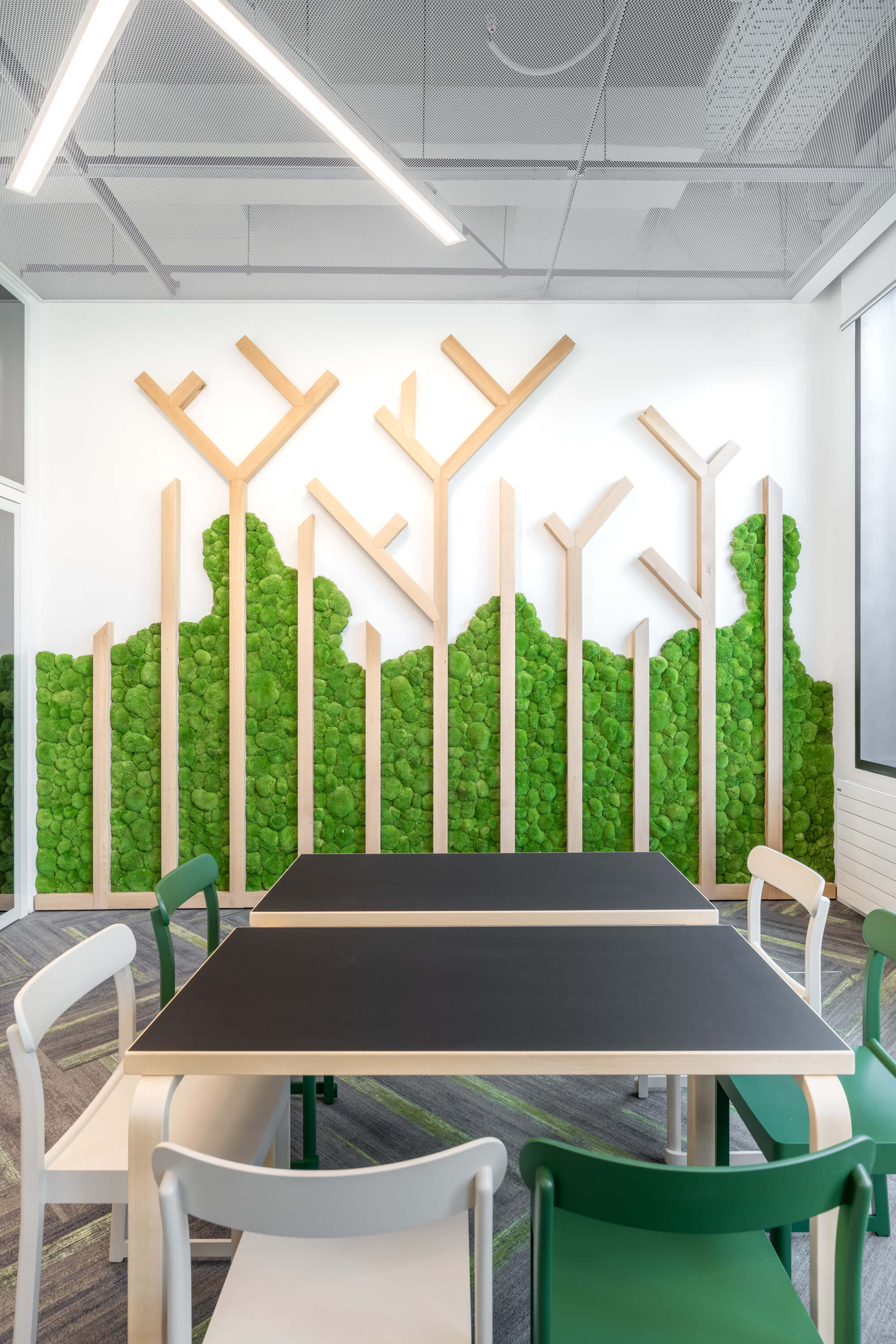 AQCQDQ Moosmatten 100x100 Cm Smaragdgrün - Kunstmoos Für Deko Mooswände Und Moosbilder